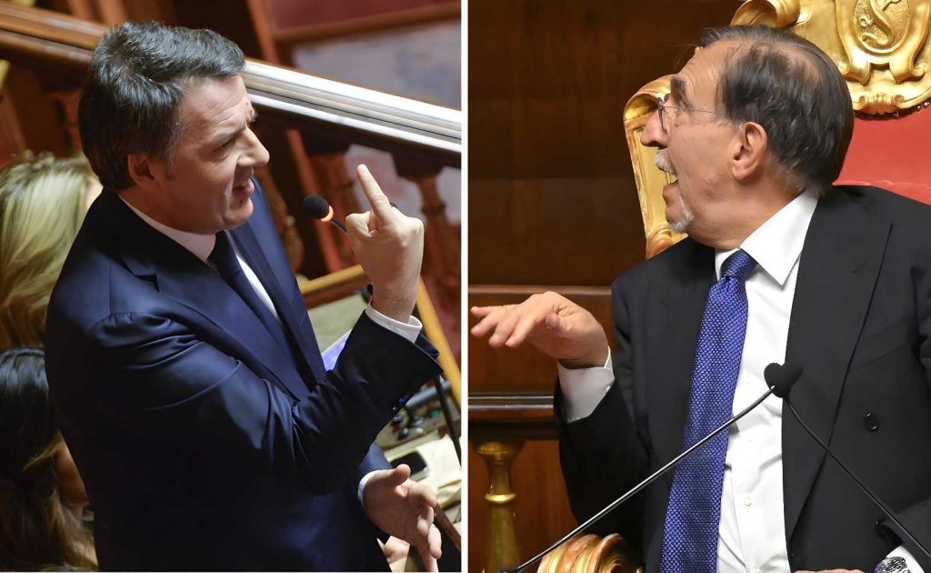 Renzi contro La Russa: scintille in Senato durante il dibattito sulla legge di bilancio