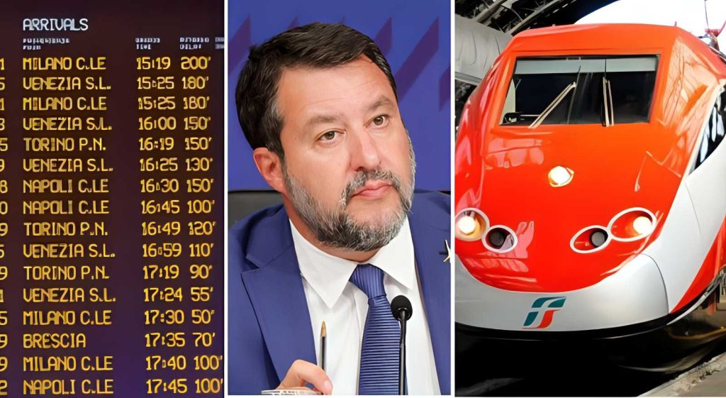 Caos treni Milano: Salvini sotto accusa, lavori Pnrr nel mirino