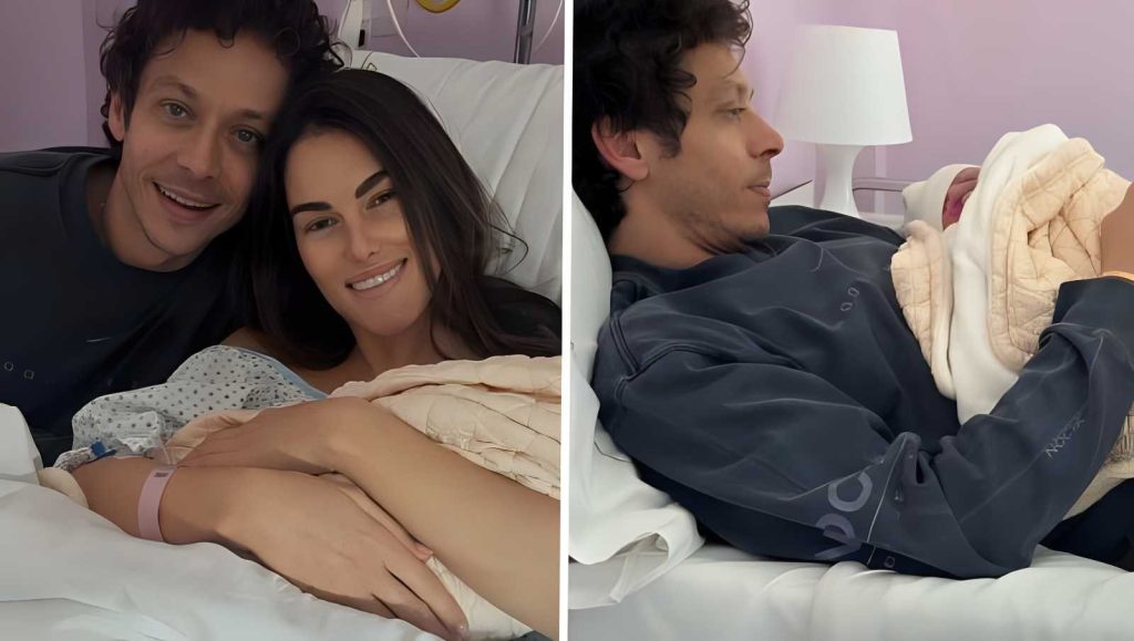 Valentino Rossi e Francesca Sofia Novello: il dolce arrivo di Gabriella