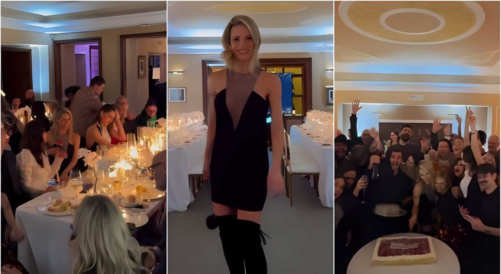 Festa di compleanno stellare per Michelle Hunziker: oltre 100 invitati vip al Savini di Milano