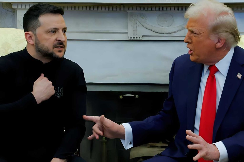 Scontro alla Casa Bianca: Tensione tra Trump e Zelensky durante incontro ufficiale