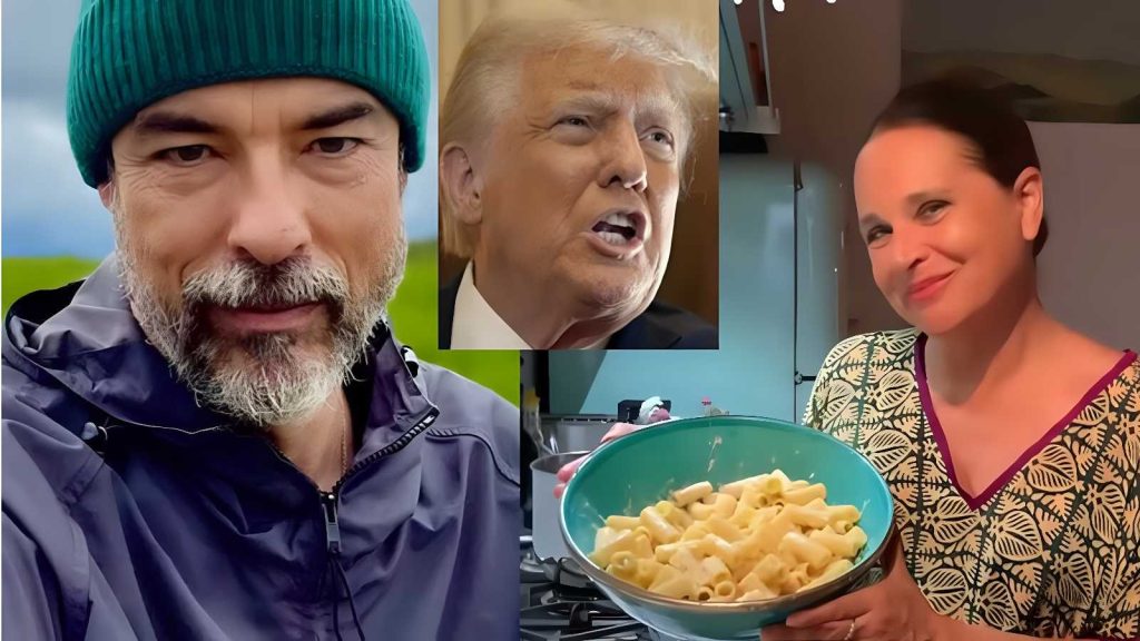 Alessandro Gassmann sfida Trump: video-ricetta di cacio e pepe contro la guerra dei dazi